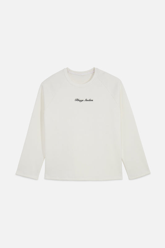 WAFFLE TEE LONG SLEEVE