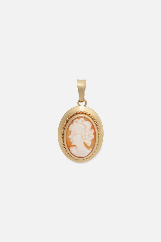 18K GOLD MAIDEN PENDANT