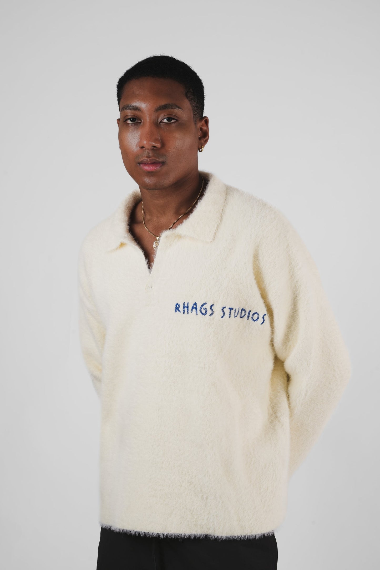 RHAGS STUDIOS MOHAIR KNIT SWEATER