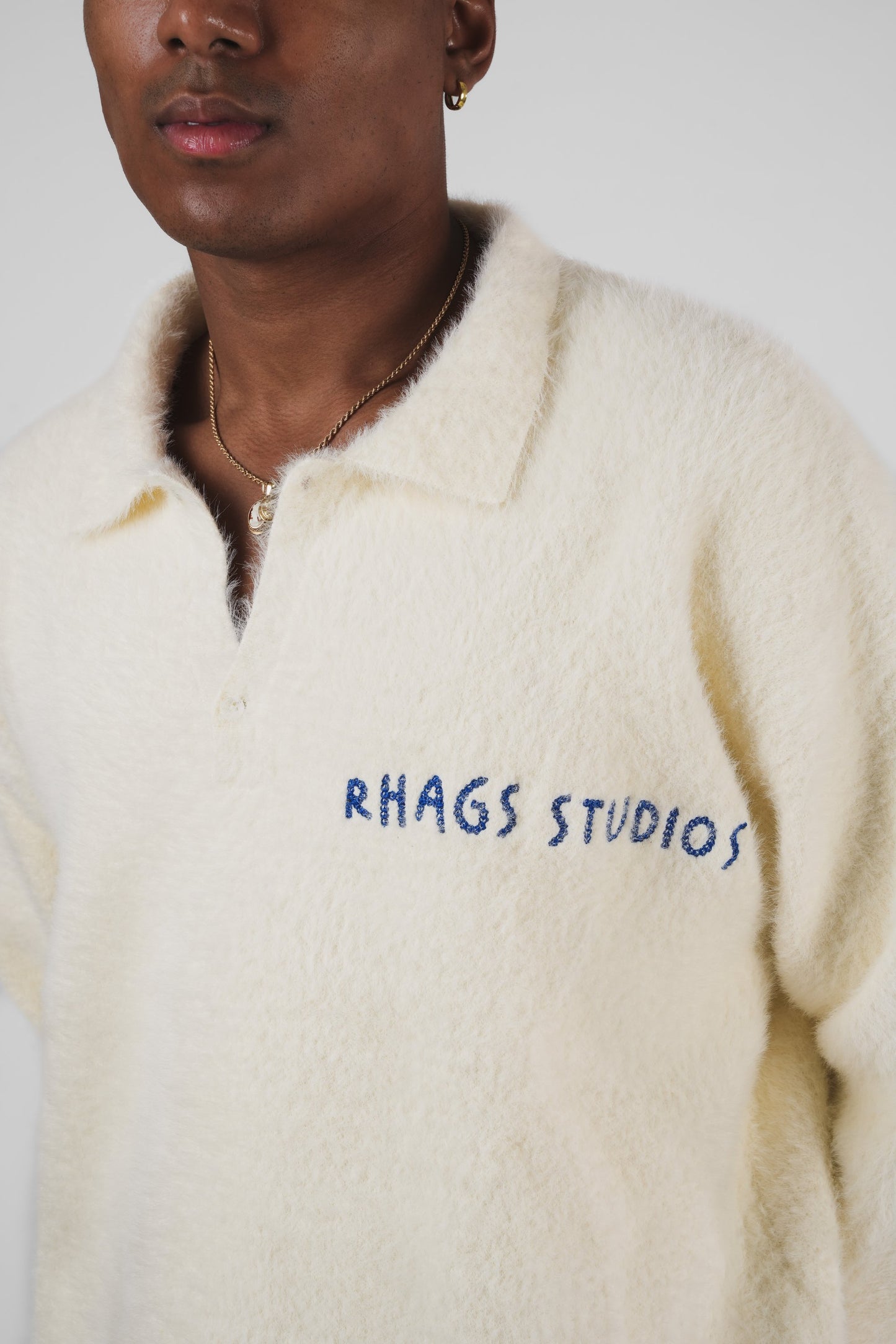 RHAGS STUDIOS MOHAIR KNIT SWEATER