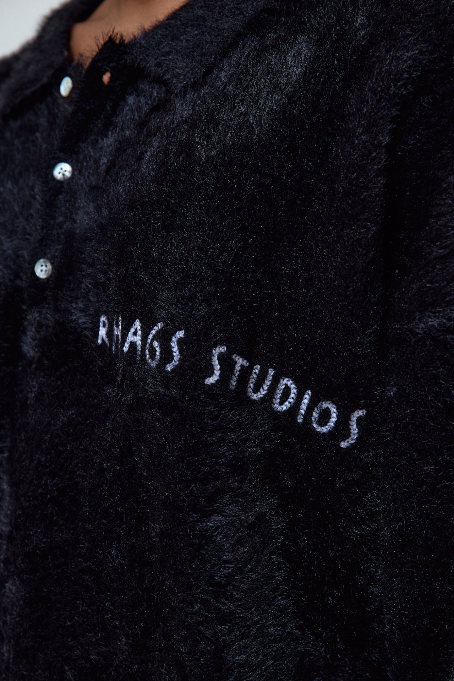 RHAGS STUDIOS MOHAIR KNIT SWEATER
