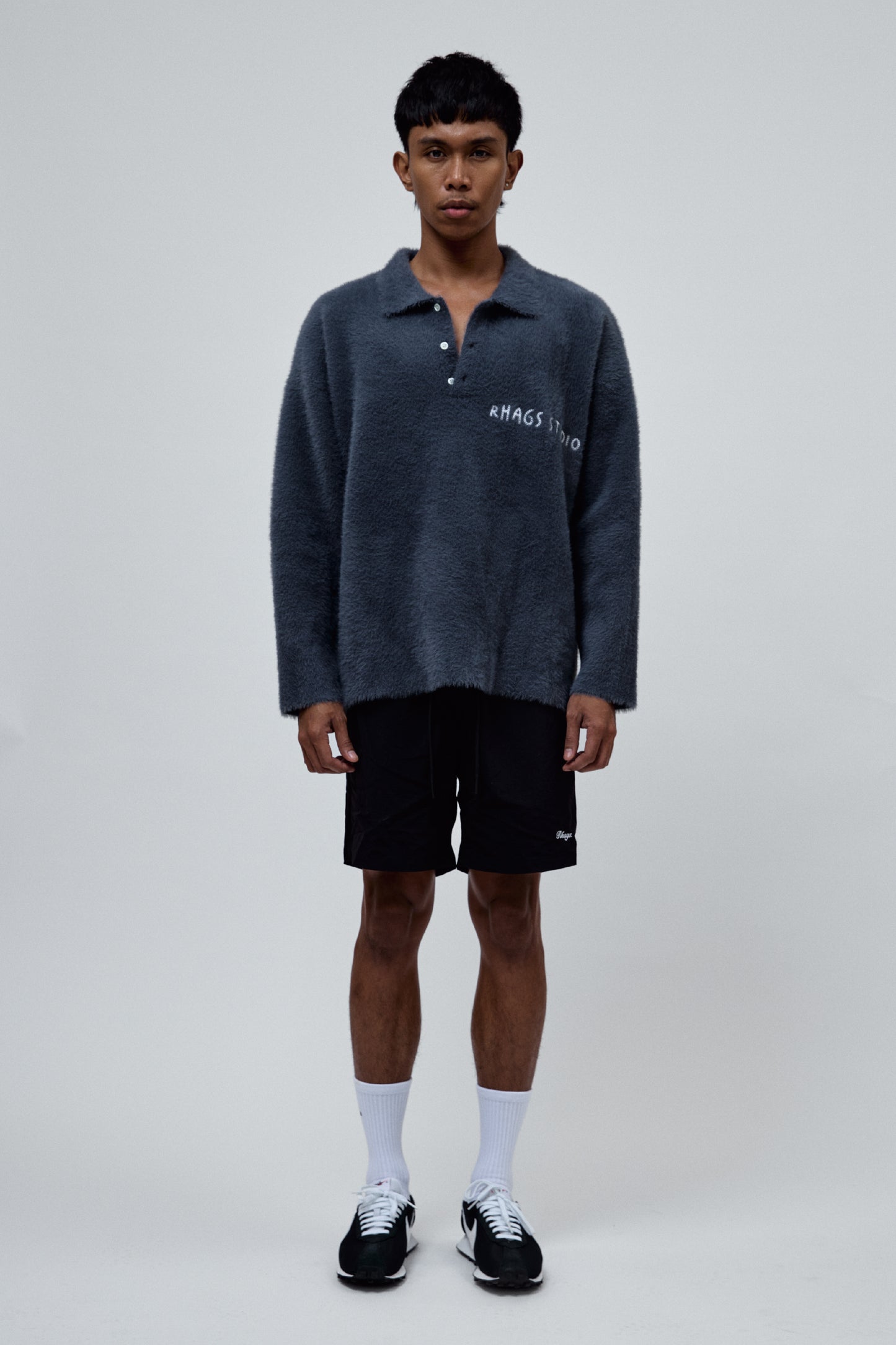 RHAGS STUDIOS MOHAIR KNIT SWEATER