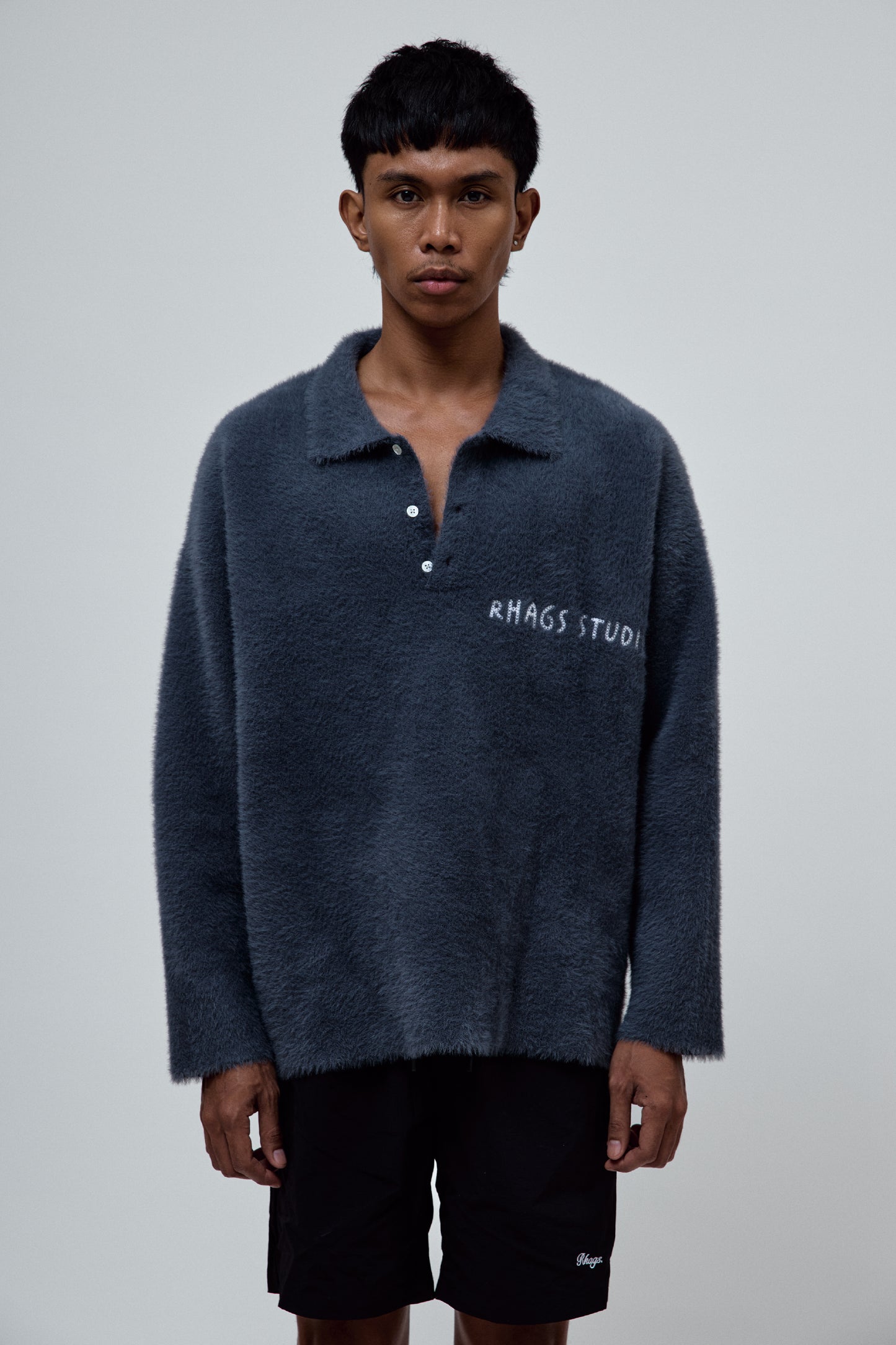 RHAGS STUDIOS MOHAIR KNIT SWEATER